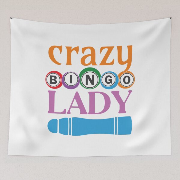 Item preview, Funny Crazy Bingo Lady designed and sold by Trostberger.