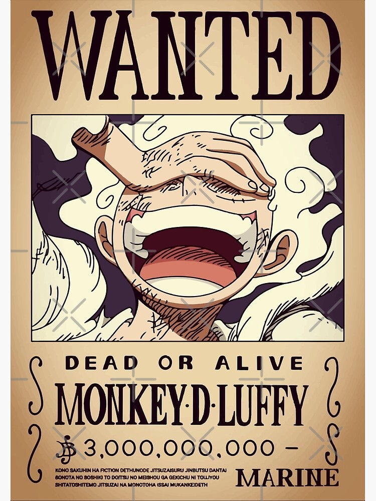 Luffy Gear 5 - All Gears Poster for Sale by NikkiDubois