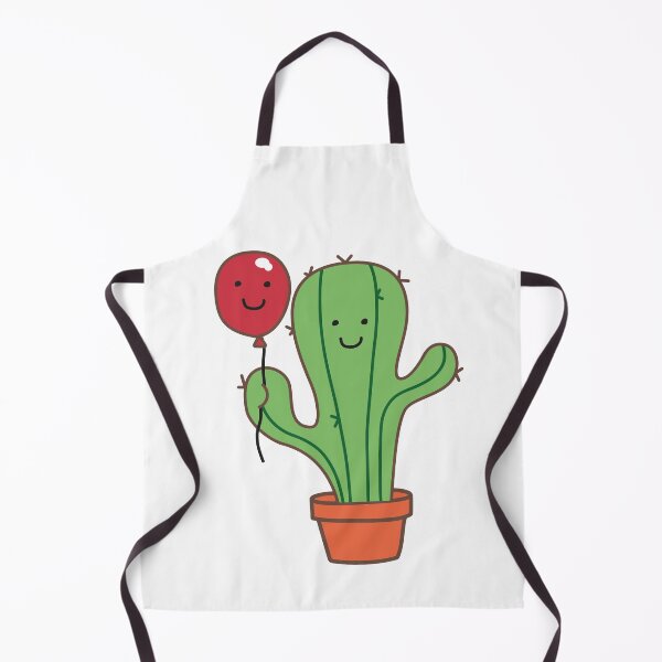 Item preview, Cactus with his favourite red balloon designed and sold by damomonkey.