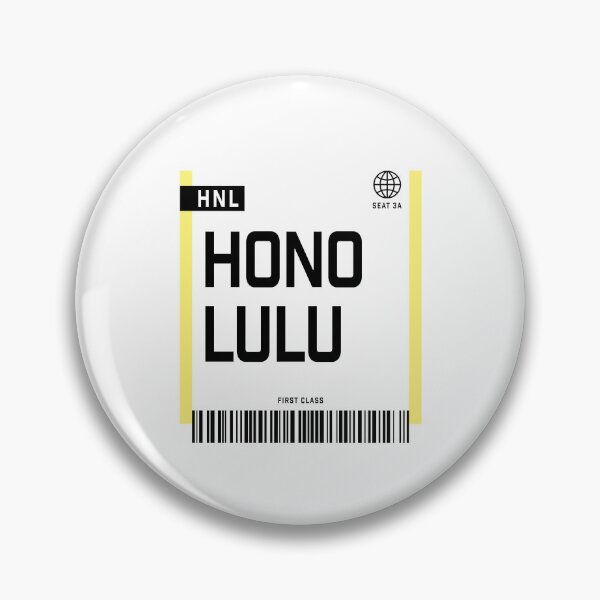 Item preview, Honolulu HNL Boarding Pass designed and sold by irony.