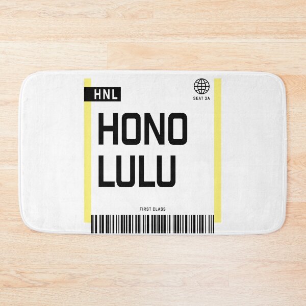 Item preview, Honolulu HNL Boarding Pass designed and sold by irony.
