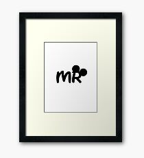 Mr.Mouse Framed Print