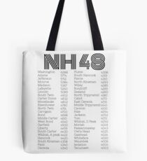 NH 48 4000 footers list Tote Bag