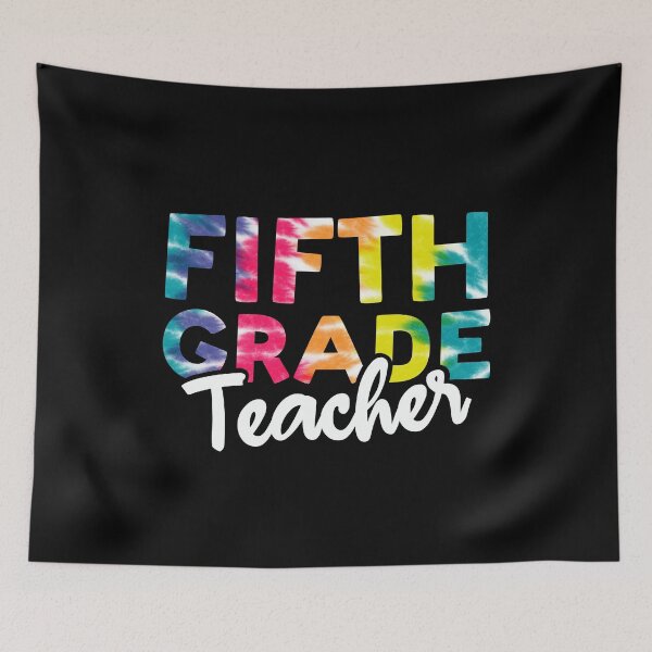 Item preview, Fifth Grade Teacher Back To School Tie Dye 5th Grade Teacher designed and sold by JokeGysen.