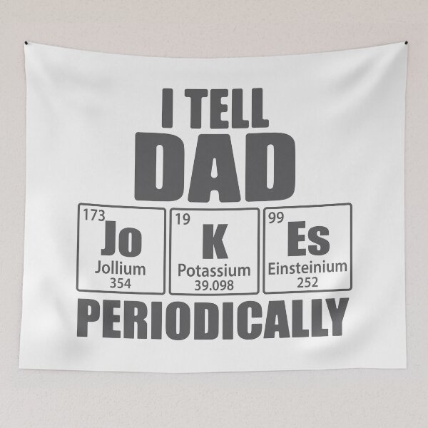 Item preview, I Tell Dad Jokes Periodically Periodic Table Elements designed and sold by TravelScientist.