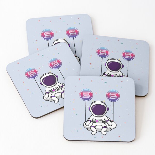 Item preview, Crypto astronaut - Solana to the moon designed and sold by Crypmetal.