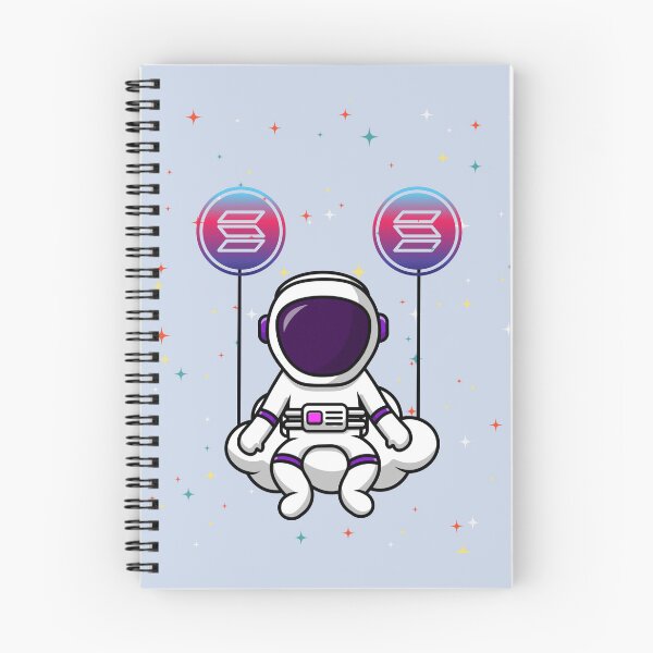 Item preview, Crypto astronaut - Solana to the moon designed and sold by Crypmetal.