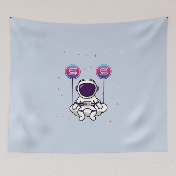 Item preview, Crypto astronaut - Solana to the moon designed and sold by Crypmetal.