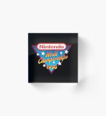 Nintendo-Weltmeisterschaften 1990 Acrylblock