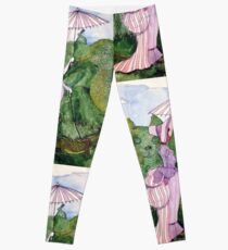 Wednesday in the Garden Leggings
