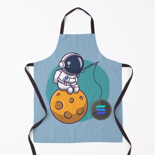 Item preview, Crypto astronaut - Solana to the moon designed and sold by Crypmetal.