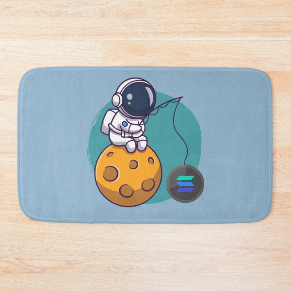 Item preview, Crypto astronaut - Solana to the moon designed and sold by Crypmetal.