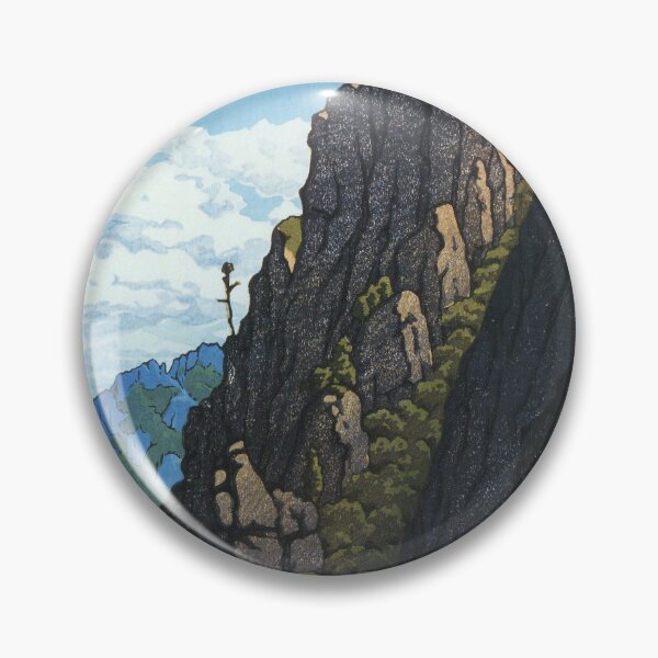 Item preview, Samburam Rock, Kumgang Mountain by Kawase Hasui designed and sold by Ukiyo-Studio.
