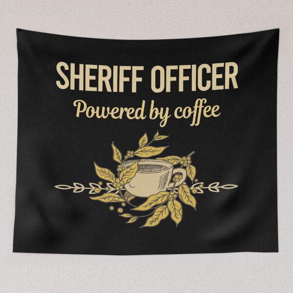 Item preview, Desarrollado por el oficial del sheriff del café designed and sold by trinayolkcelia.