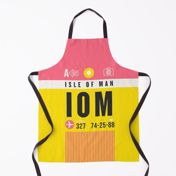 Item preview, Luggage Tag A - IOM Isle of Man UK designed and sold by VoodooCircus.