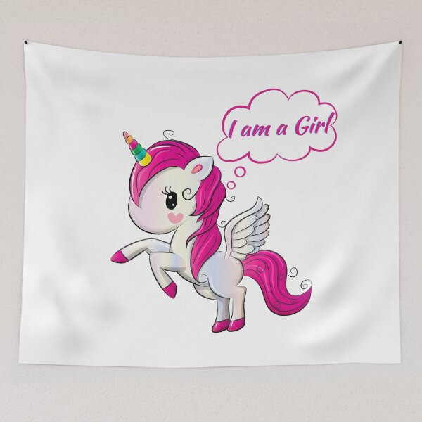 Item preview, I am a Girl Unicorn Femboy Sissy designed and sold by SISSY4SISSIES.