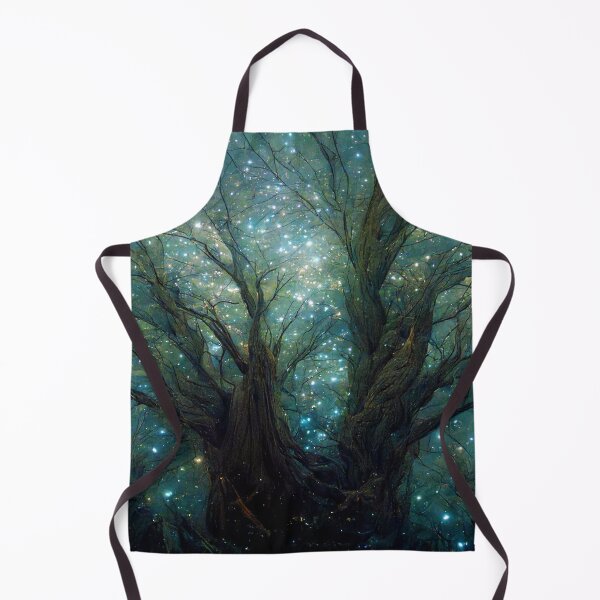 Item preview, bare tree and fireflies designed and sold by Mike Kiev art.