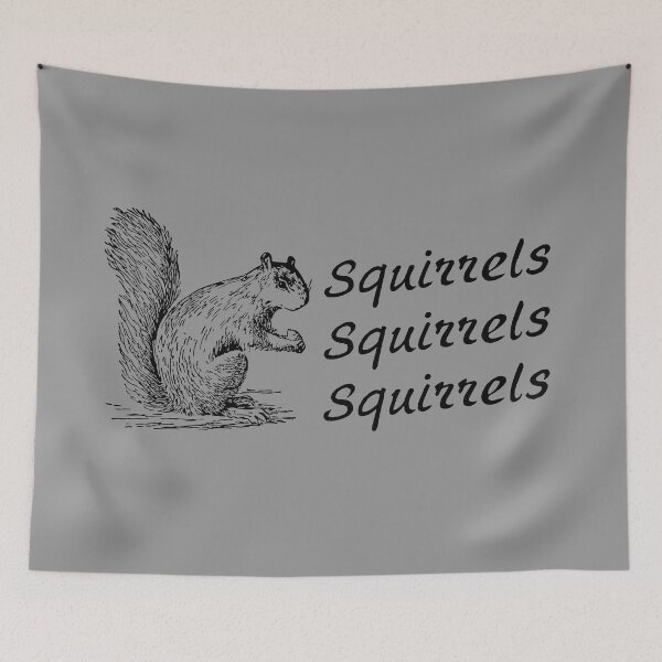 Item preview, Squirrel Repeat Line designed and sold by Yeaha.