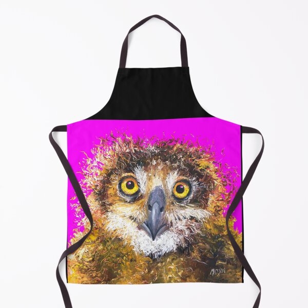 Item preview, Owl painting on purple background designed and sold by MatsonArtDesign.