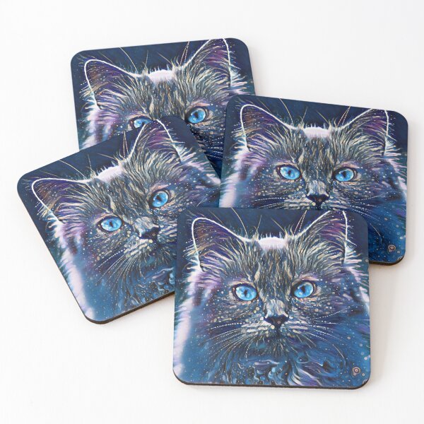 Item preview, MESMERIZING BLUE EYED CAT designed and sold by KatisDesign.