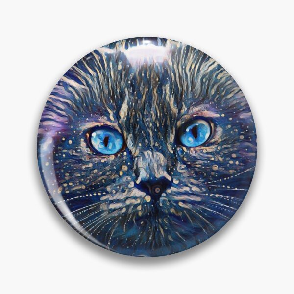 Artikelvorschau, MESMERIZING BLUE EYED CAT entworfen und verkauft von KatisDesign.