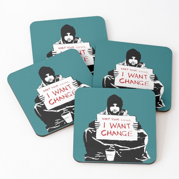 Item preview, Keep Your Coins I Want Change designed and sold by WE-ARE-BANKSY.