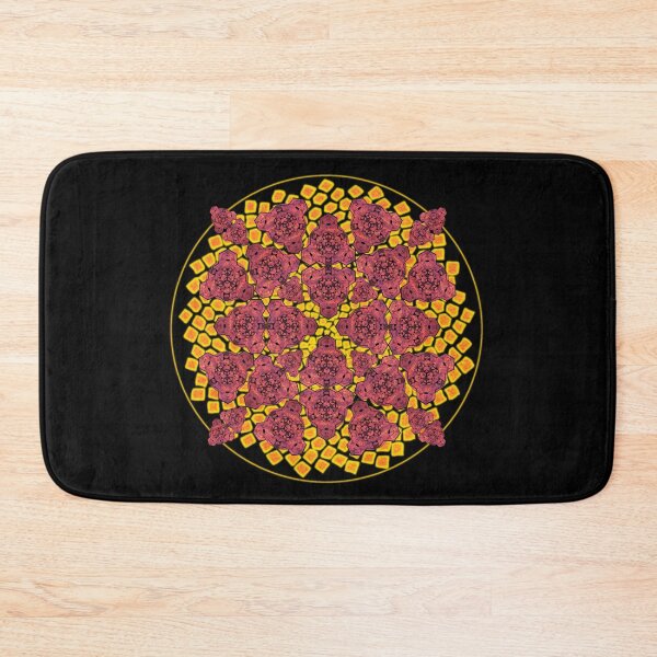 Item preview, Red Sky Cube Mandala Cacophony & CircleVisions (R&Y) designed and sold by createVisions.