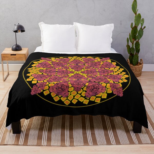 Item preview, Red Sky Cube Mandala Cacophony & CircleVisions (R&Y) designed and sold by createVisions.