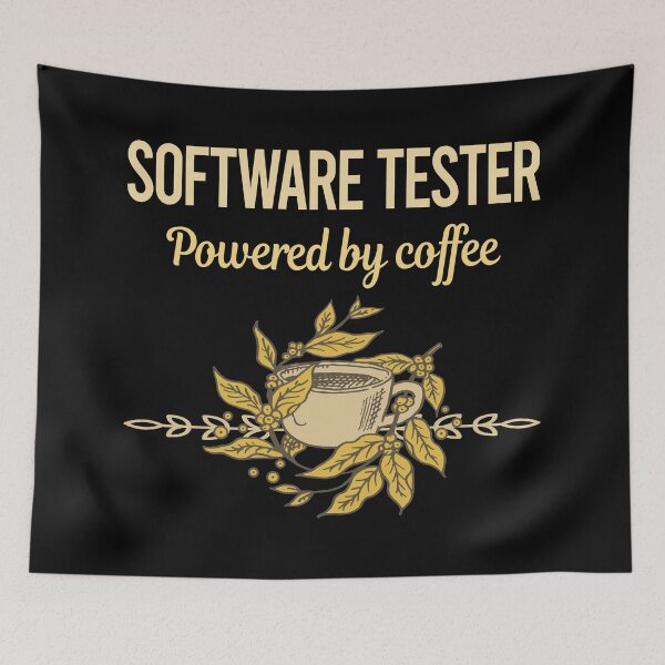 Item preview, Powered By Coffee Software Tester designed and sold by trinayolkcelia.