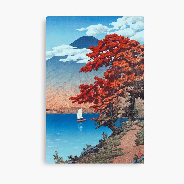 Item preview, Lake Chuzenji in Nikko by Kawase Hasui designed and sold by Ukiyo-Studio.