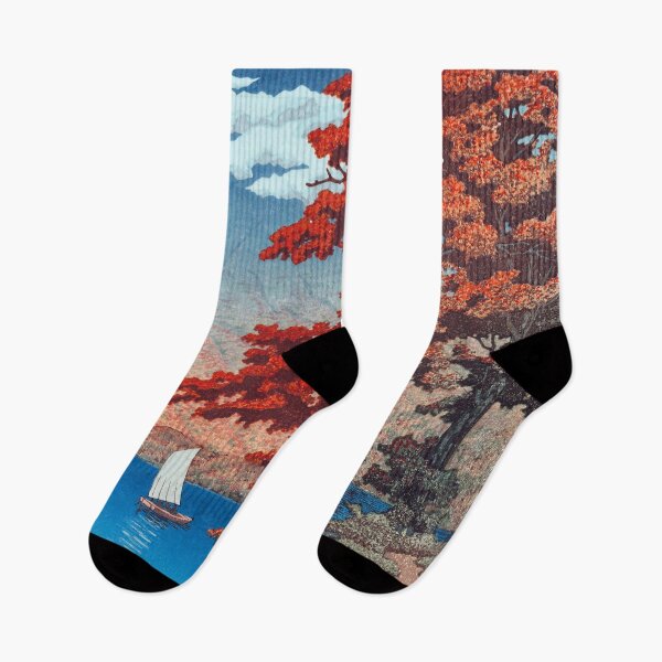 Item preview, Lake Chuzenji in Nikko by Kawase Hasui designed and sold by Ukiyo-Studio.