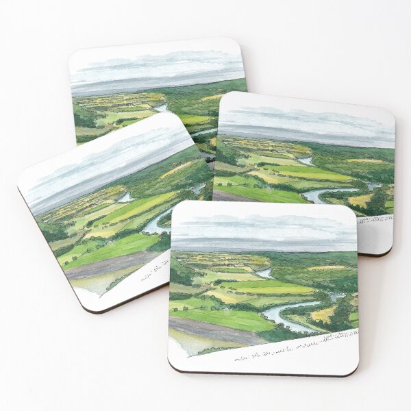 Item preview, Speyside Way - River Spey to Coast Watercolour designed and sold by Tom Napper Design.