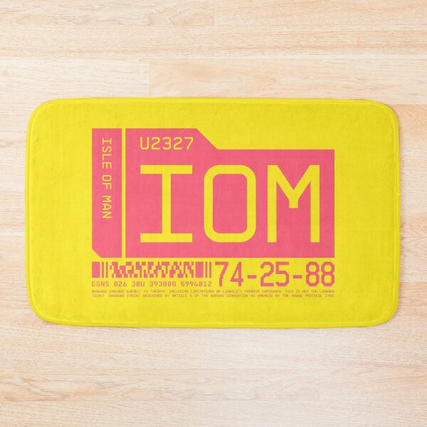 Item preview, Luggage Tag C - IOM Isle of Man UK designed and sold by VoodooCircus.