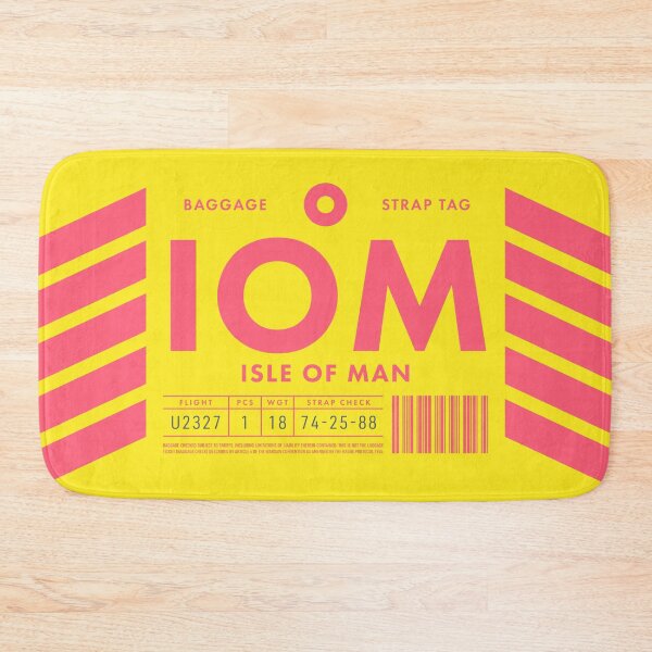 Item preview, Luggage Tag D - IOM Isle of Man UK designed and sold by VoodooCircus.