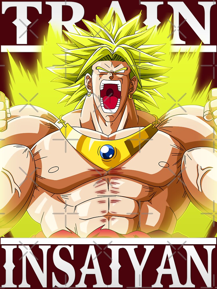 Train Insaiyan Z Broly Legendary Super Saiyan DB/DBZ/DBGT/DBS