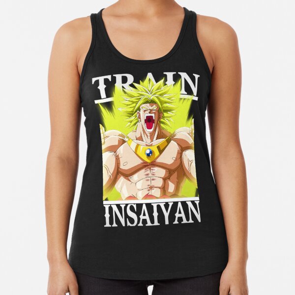 Dragon Ball Super Parody Black Boys Kids Tank Top - Broly Super Saiyajin  (Funny Dragon Ball Super Parody - High Quality Tank Top - Size 1191 - Ref :  1191)