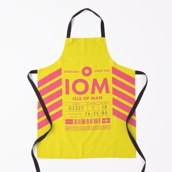 Item preview, Luggage Tag D - IOM Isle of Man UK designed and sold by VoodooCircus.