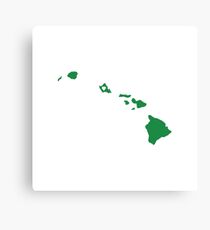 Hawaii Love Canvas Print
