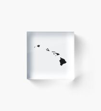 Hawaii Love Acrylic Block