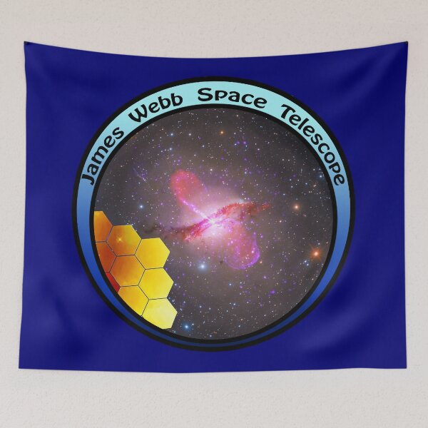 Item preview, JWST James Webb Telescope - Centaurus A, blue designed and sold by Kestrelle.