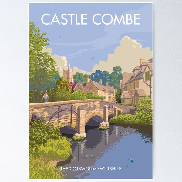 Item preview, Castle Combe, the Cotswolds, Wiltshire designed and sold by smillership.