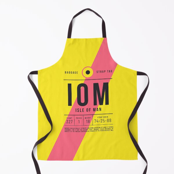 Item preview, Luggage Tag E - IOM Isle of Man UK designed and sold by VoodooCircus.
