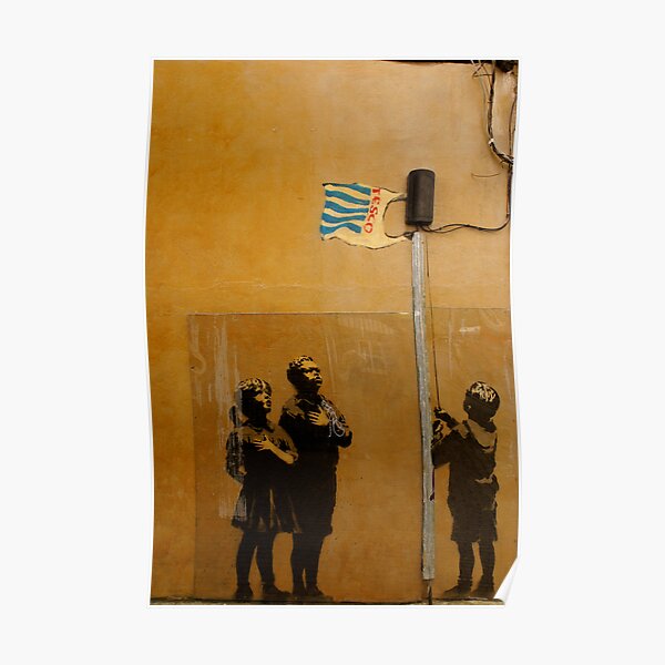 Banksy Tesco Poster By Kiwikiwi Redbubble 3967