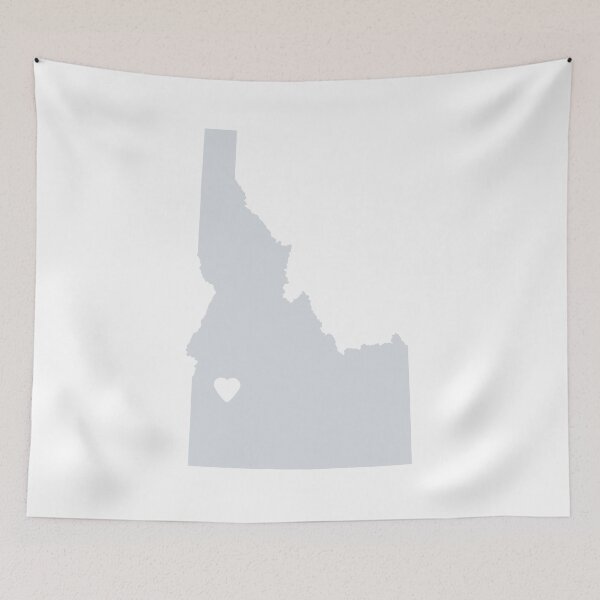 Item preview, Idaho Love in Gray designed and sold by Maren Misner.
