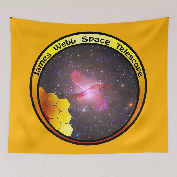 Item preview, JWST James Webb Telescope - Centaurus A, golden designed and sold by Kestrelle.