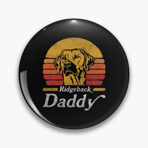 Item preview, Retro Vintage Rhodesian Ridgeback Daddy designed and sold by More Cute Dogs.