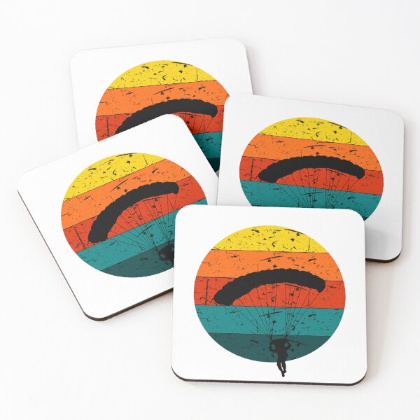 Item preview, Retro Paragliding Sunset Skydiving Design - Perfect for Adventure Seekers designed and sold by MoStorish.