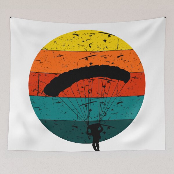 Item preview, Retro Paragliding Sunset Skydiving Design - Perfect for Adventure Seekers designed and sold by MoStorish.
