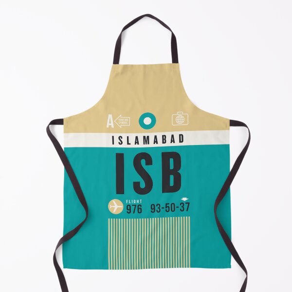 Item preview, Luggage Tag A - ISB Islamabad Pakistan designed and sold by VoodooCircus.
