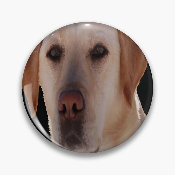 Item preview, Portrait of A Golden Labrador Dog Vector Art designed and sold by taiche.